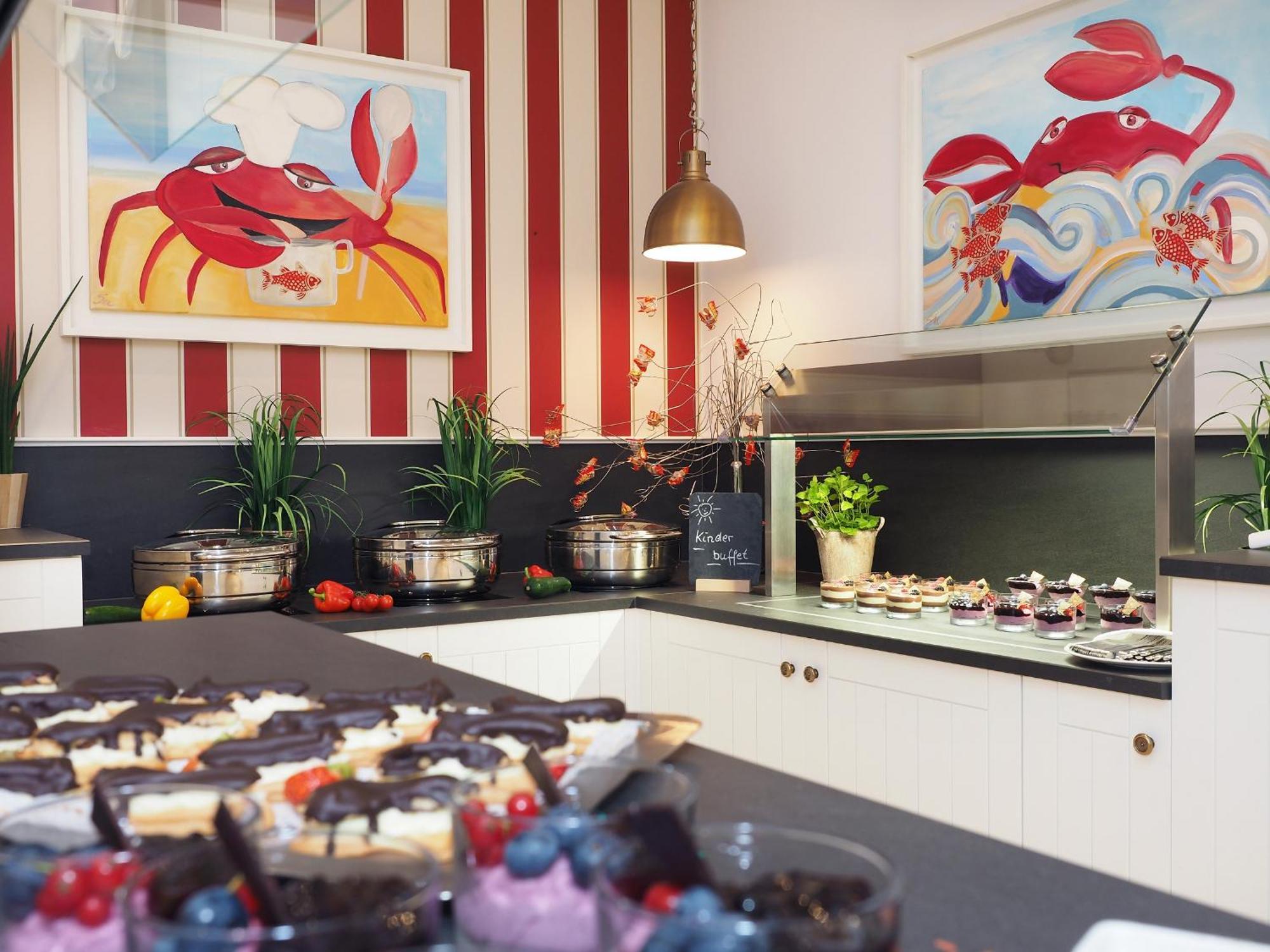 ชไตเกนแบร์เกอร์ แกรนด์โฮเต็ล แอนด์ สปา เฮริงสดอร์ฟ Hotel ภายนอก รูปภาพ The kitchen at the restaurant