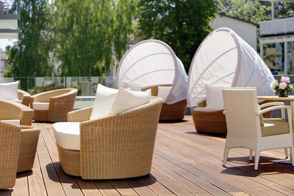 ชไตเกนแบร์เกอร์ แกรนด์โฮเต็ล แอนด์ สปา เฮริงสดอร์ฟ Hotel ภายนอก รูปภาพ Outdoor furniture